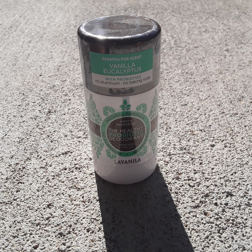 Lavanila The Healthy Probiotic  Deodorant Vanilla Eucalyptus NEW